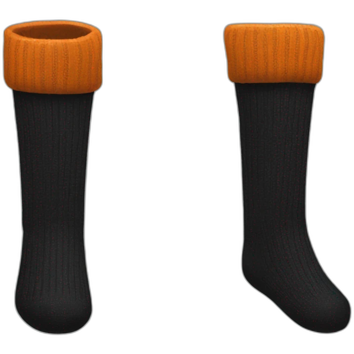 big black sock emoji