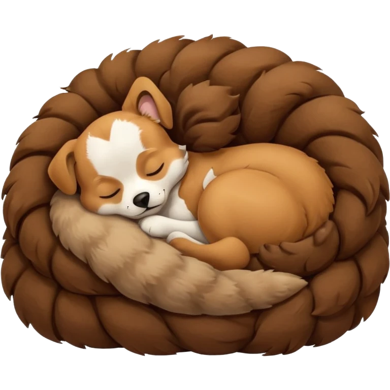 dog sleeping emoji