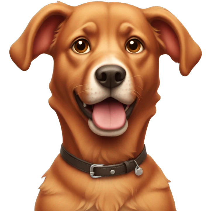 red dog emoji