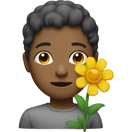 🥹 without tears, giving flowers  emoji