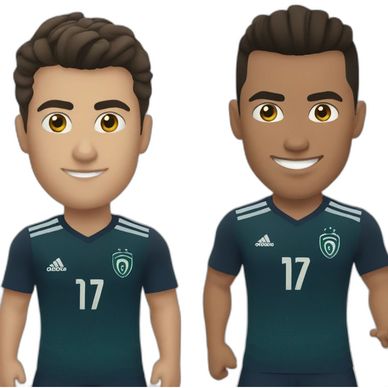 Cr7 and bellingham emoji