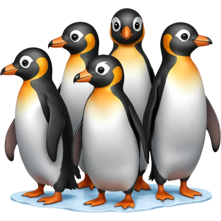 Penguins Are Very Cold emoji