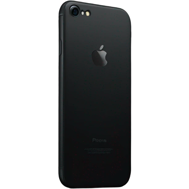 Black iPhone  emoji