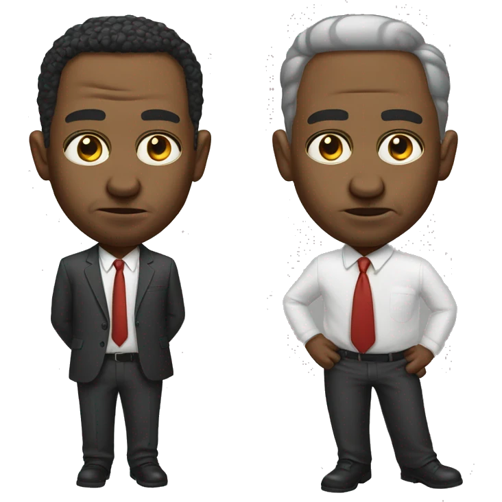 politic photorealistic serious emoji