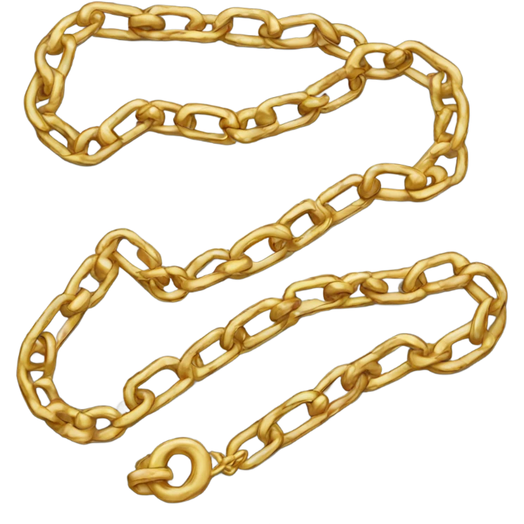 iced out chain emoji
