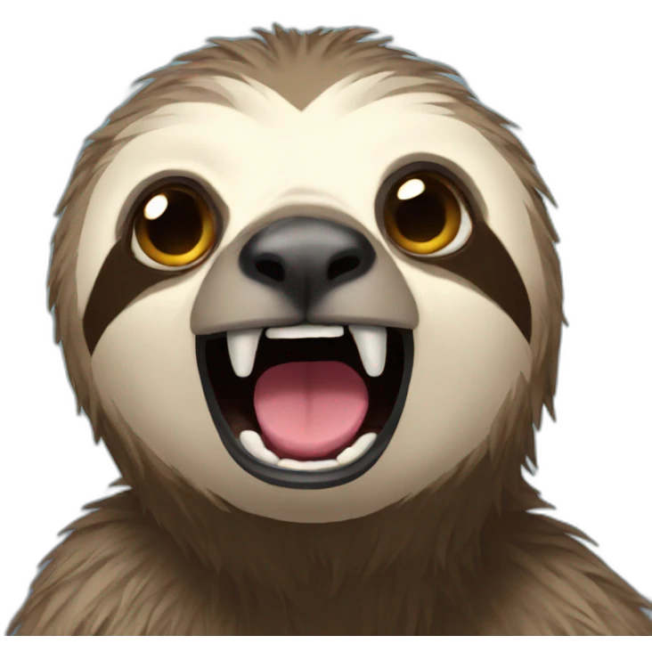shock sloth emoji