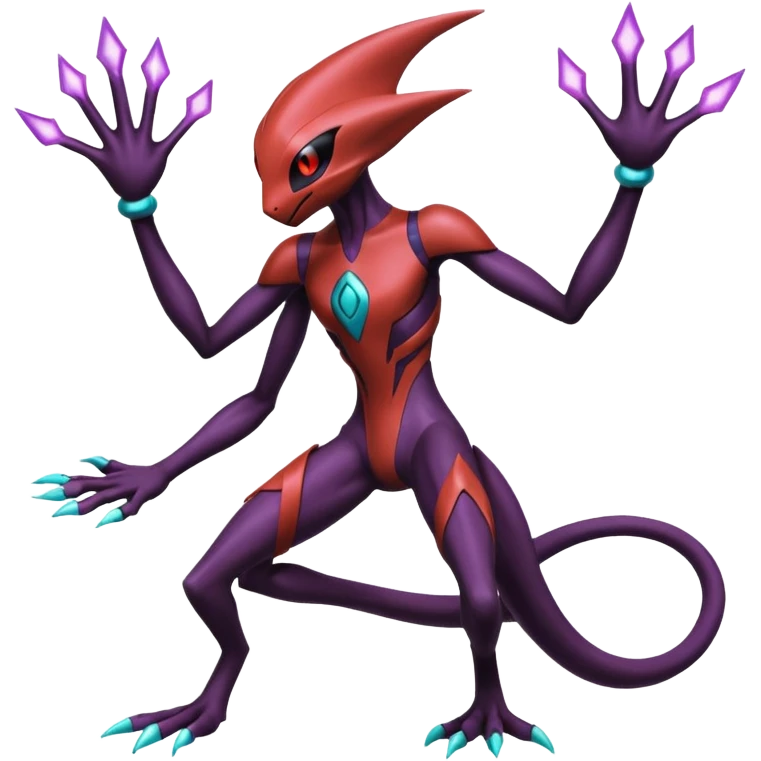 Deoxys-Yveltal-Darkrai-Fakémon-hybrid-creature (full body)  emoji