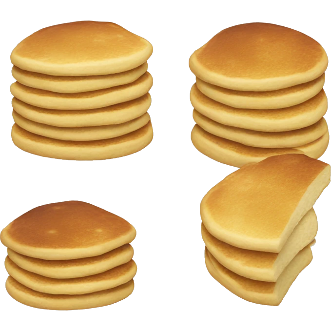 Person here don’t pancakes emoji