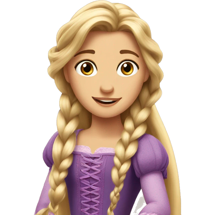 rapunzel  emoji