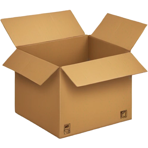 Cardboard box emoji