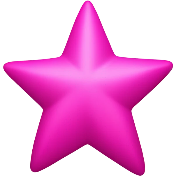pink star emoji