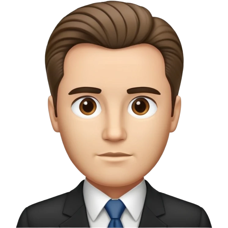 professional man with neat hair, business attire, professional appearance, named Fidel Chenèt emoji