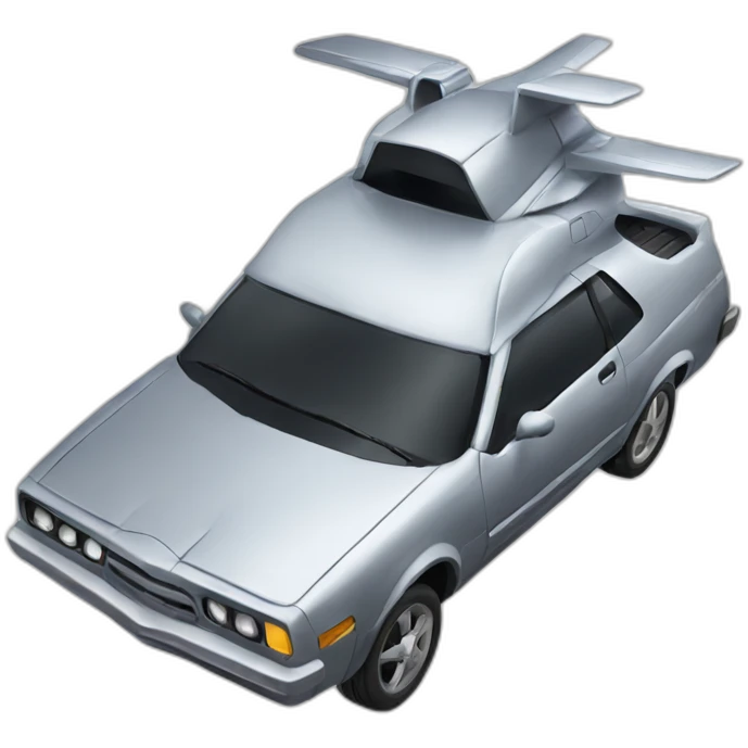 flying car emoji