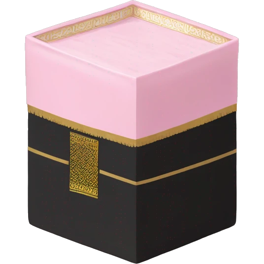 Light pink kaaba  emoji