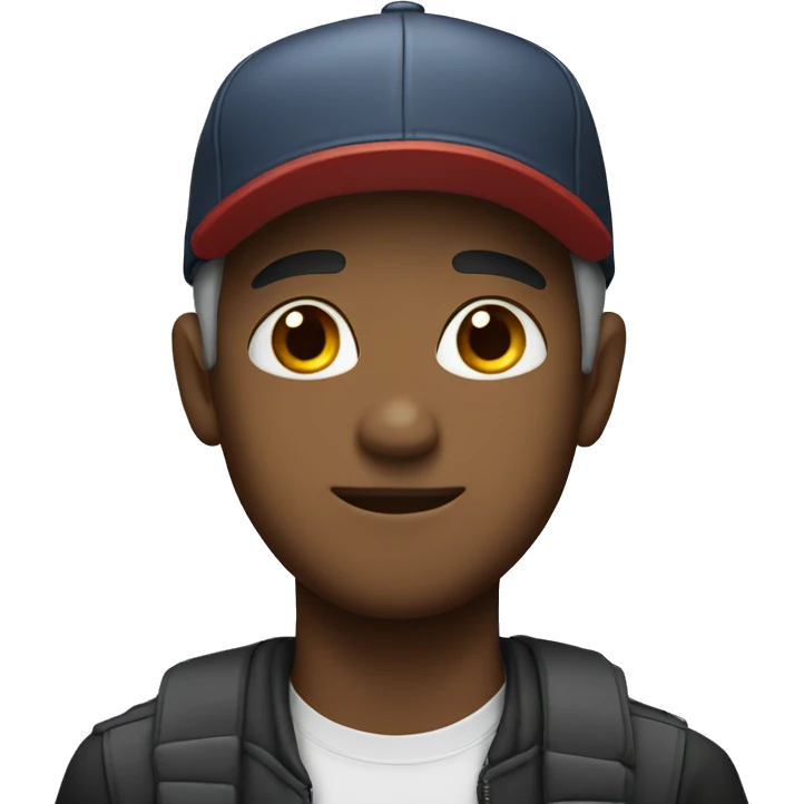 Face wearing cap emoji