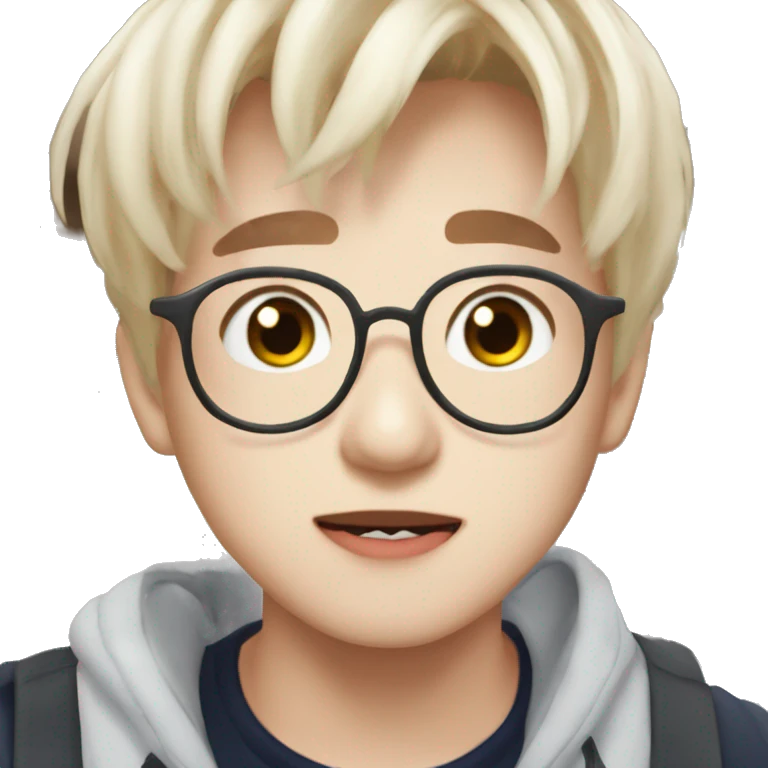 Enhypen’s member jungwon cute emoji