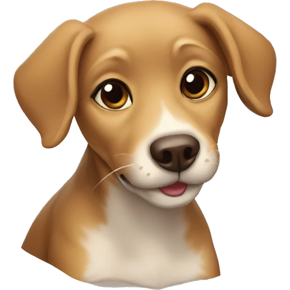 Dog girl turtle emoji