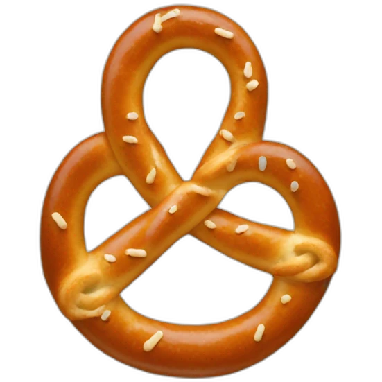 pretzel emoji