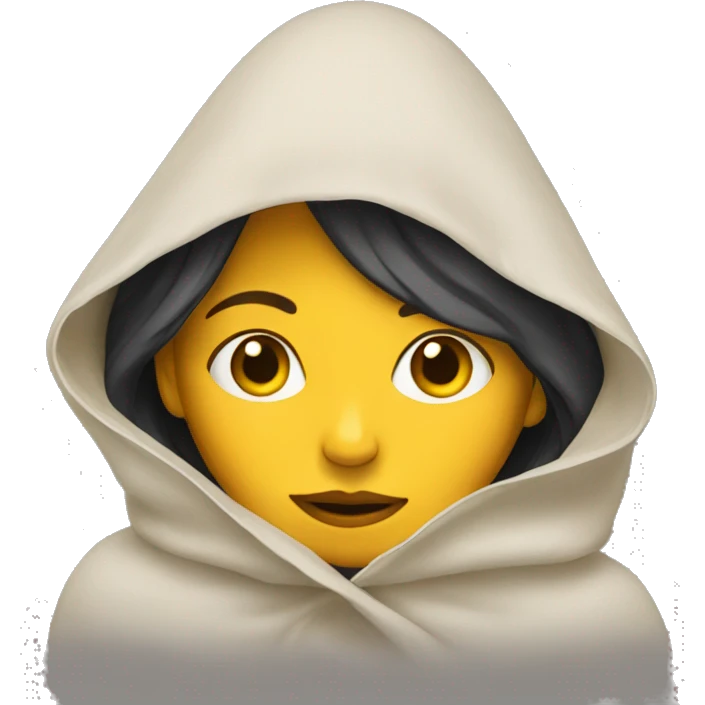 girl under cover emoji