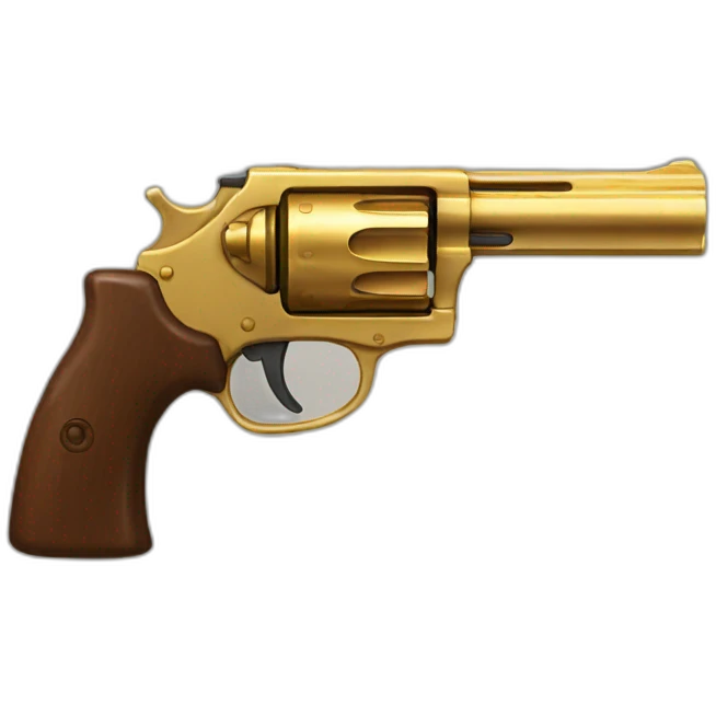 golden-pistol emoji