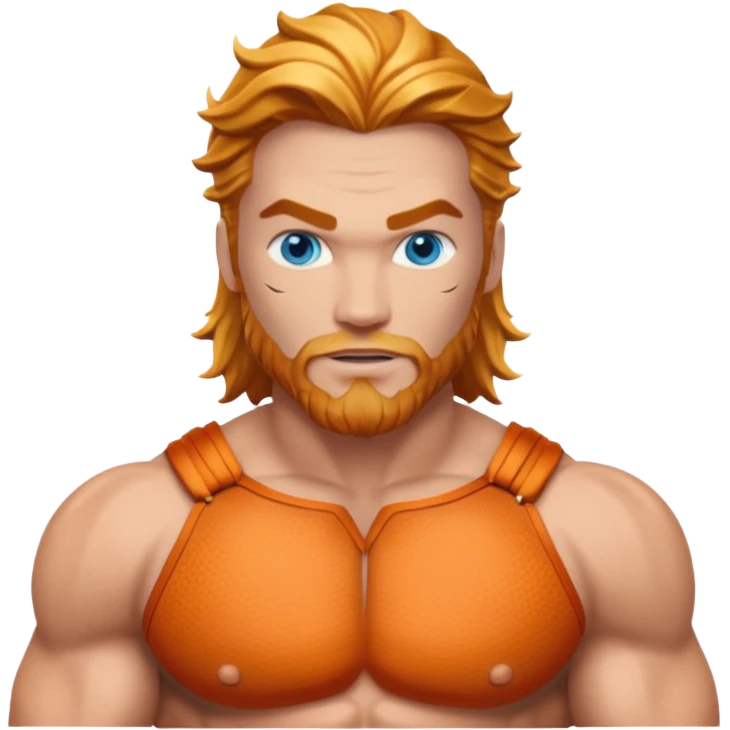 Aquaman with blue eyes emoji