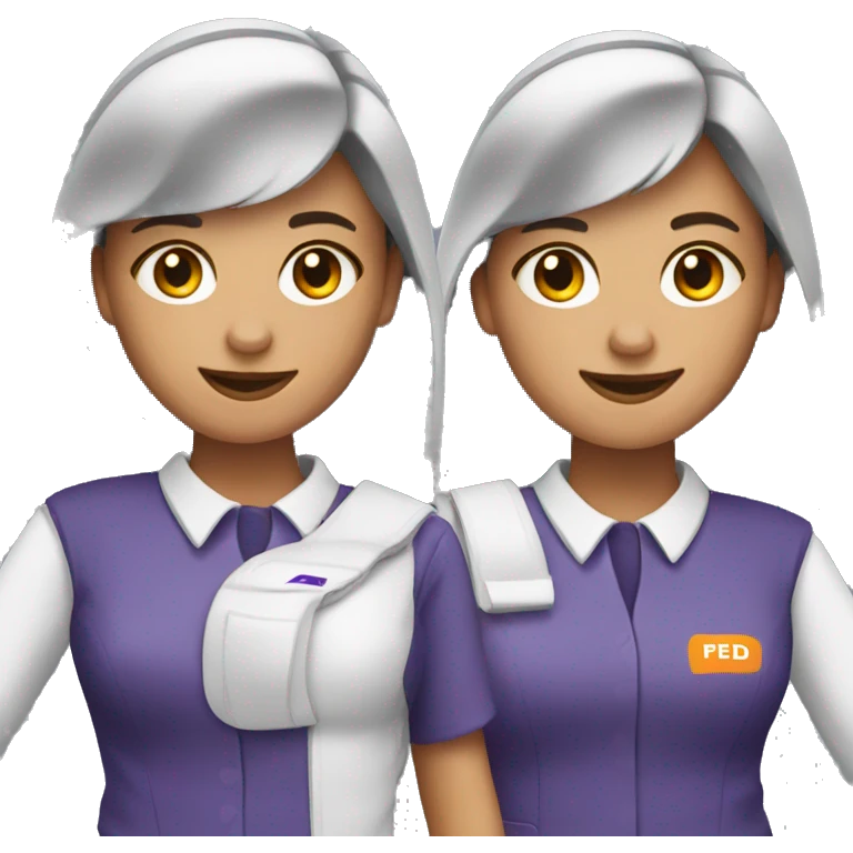FedEx lady emoji