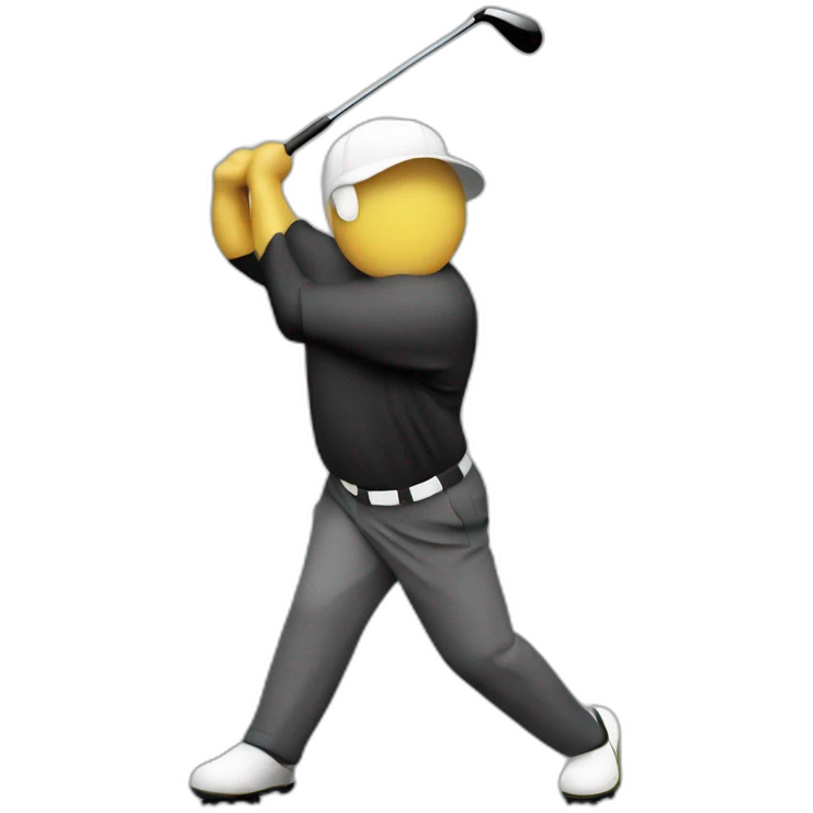 Sultan of Golf Swings emoji