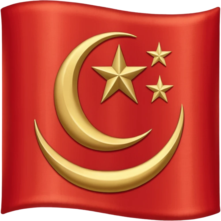 Drapeau empire ottoman emoji