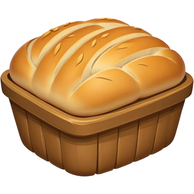 medieval bread. icon emoji