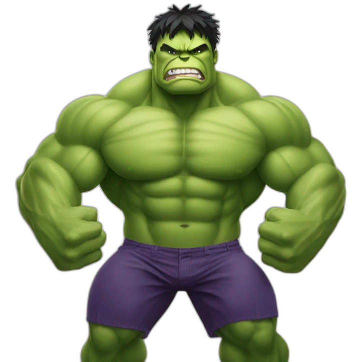 hulk flexing muscles emoji