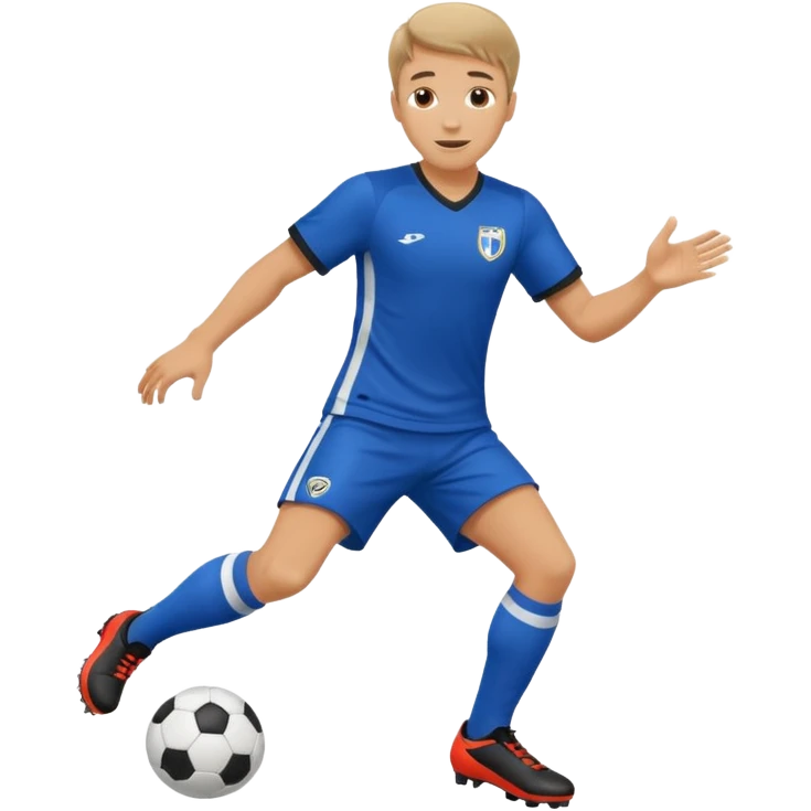 soccer player doing ball tricks emoji