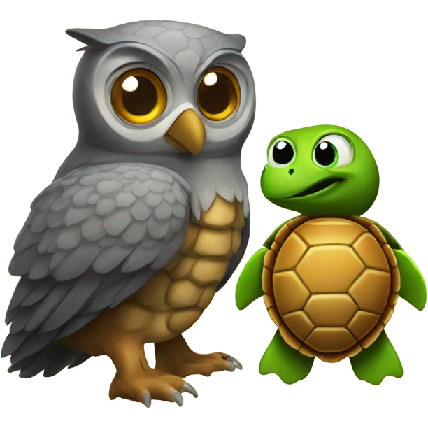 🦉🐢 emoji