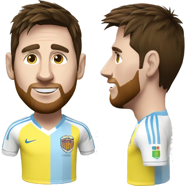 Messi coupe du monde emoji