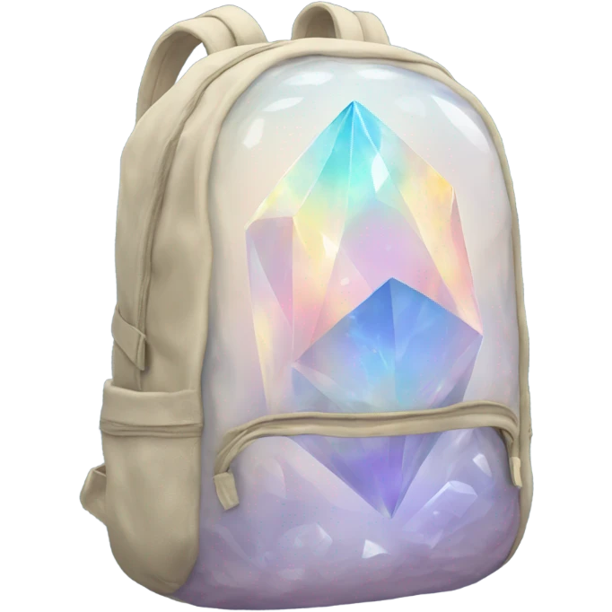 opal Crystal backpack emoji