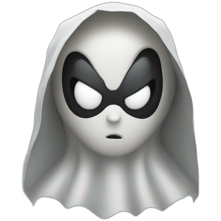 super spider ghost emoji