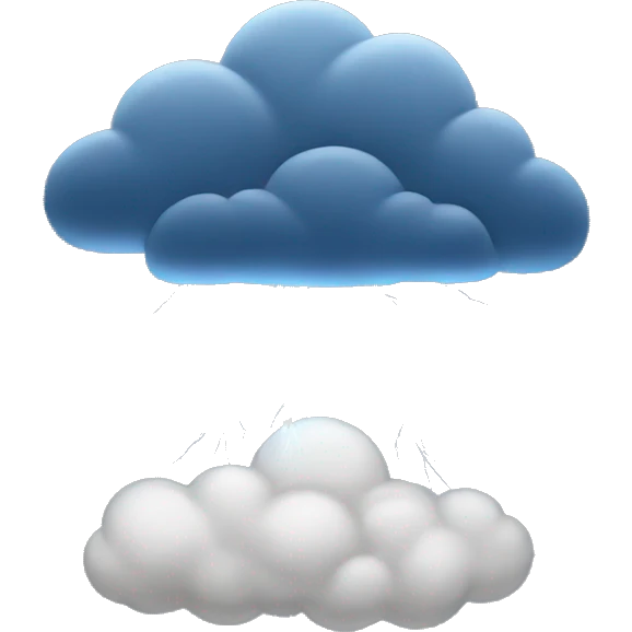 Thunderstorm emoji
