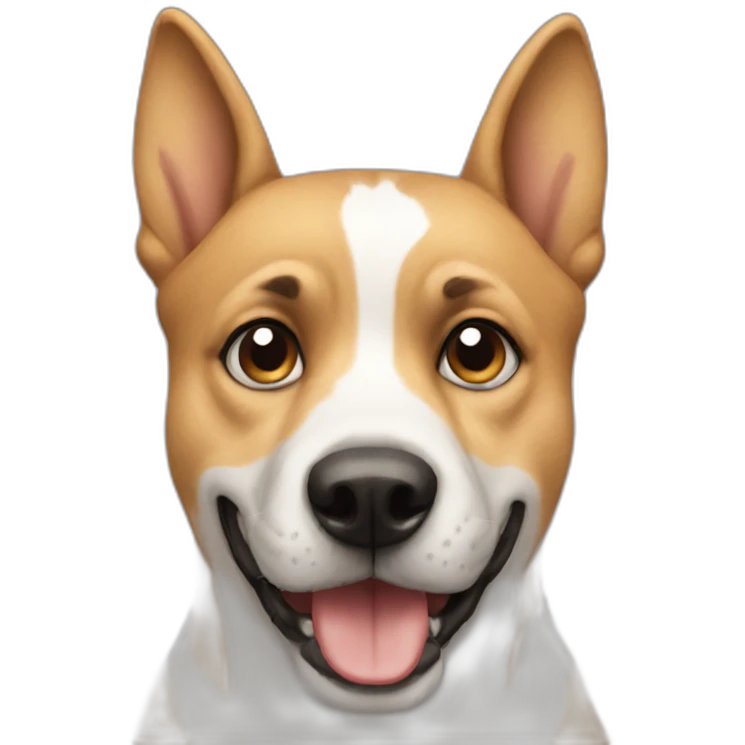 Dumb dog emoji