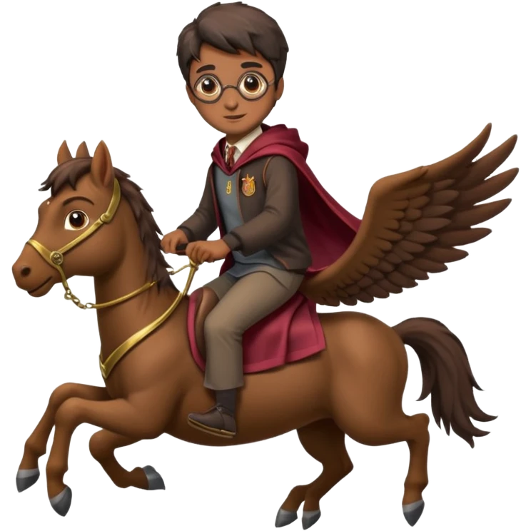 hippogriff and harry potter emoji