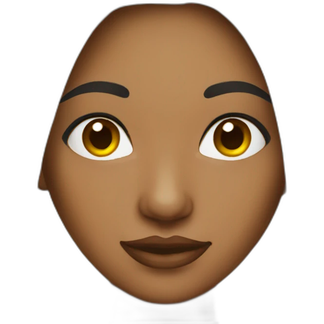Indian woman with nose stud emoji