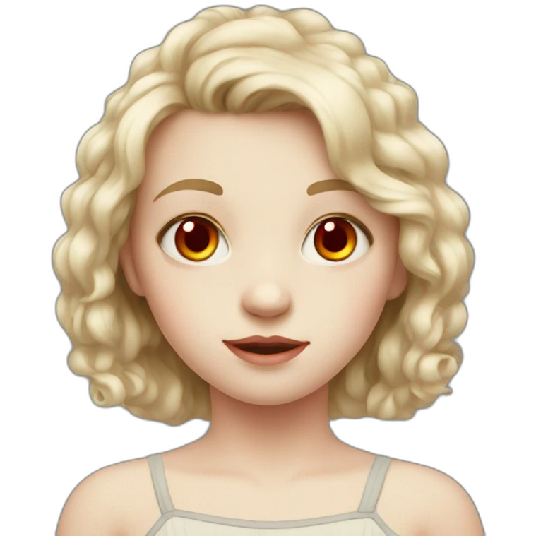 child, red eyes, pale-skin emoji