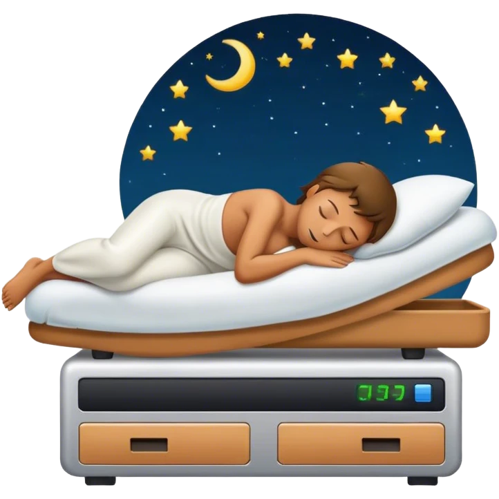 Server taking a nap emoji