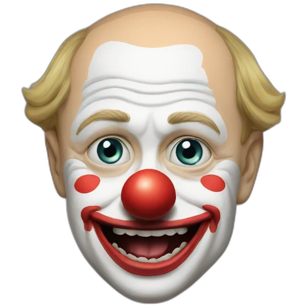 Putin as a clown emoji