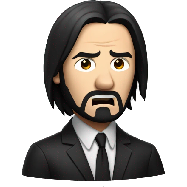 Scared John wick emoji emoji
