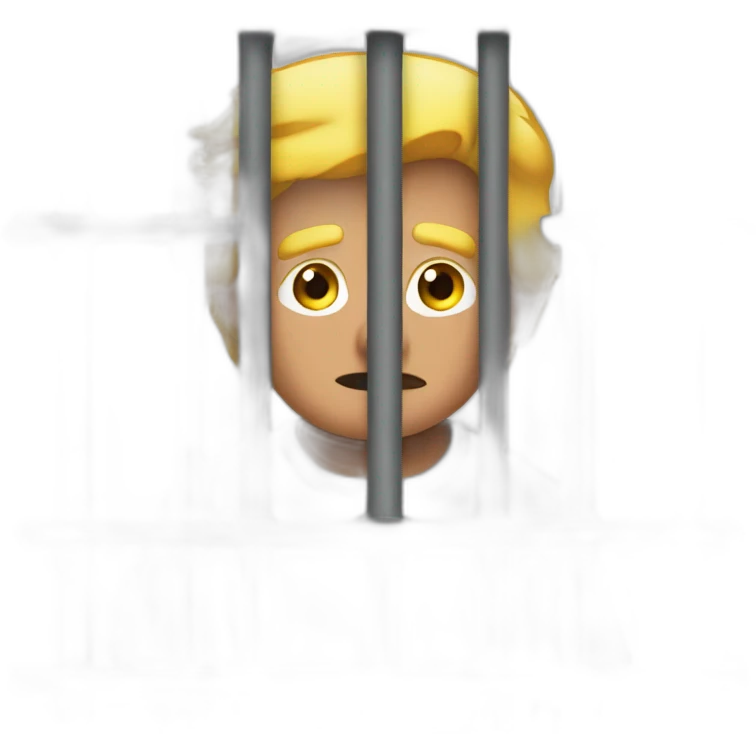 trump-in-jail-cell emoji