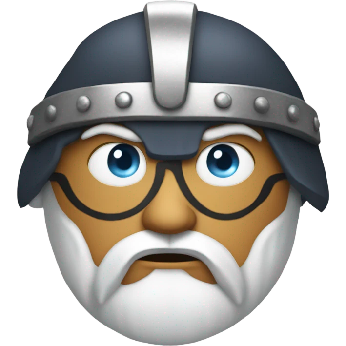 odin with an eye patch on his left eye  emoji