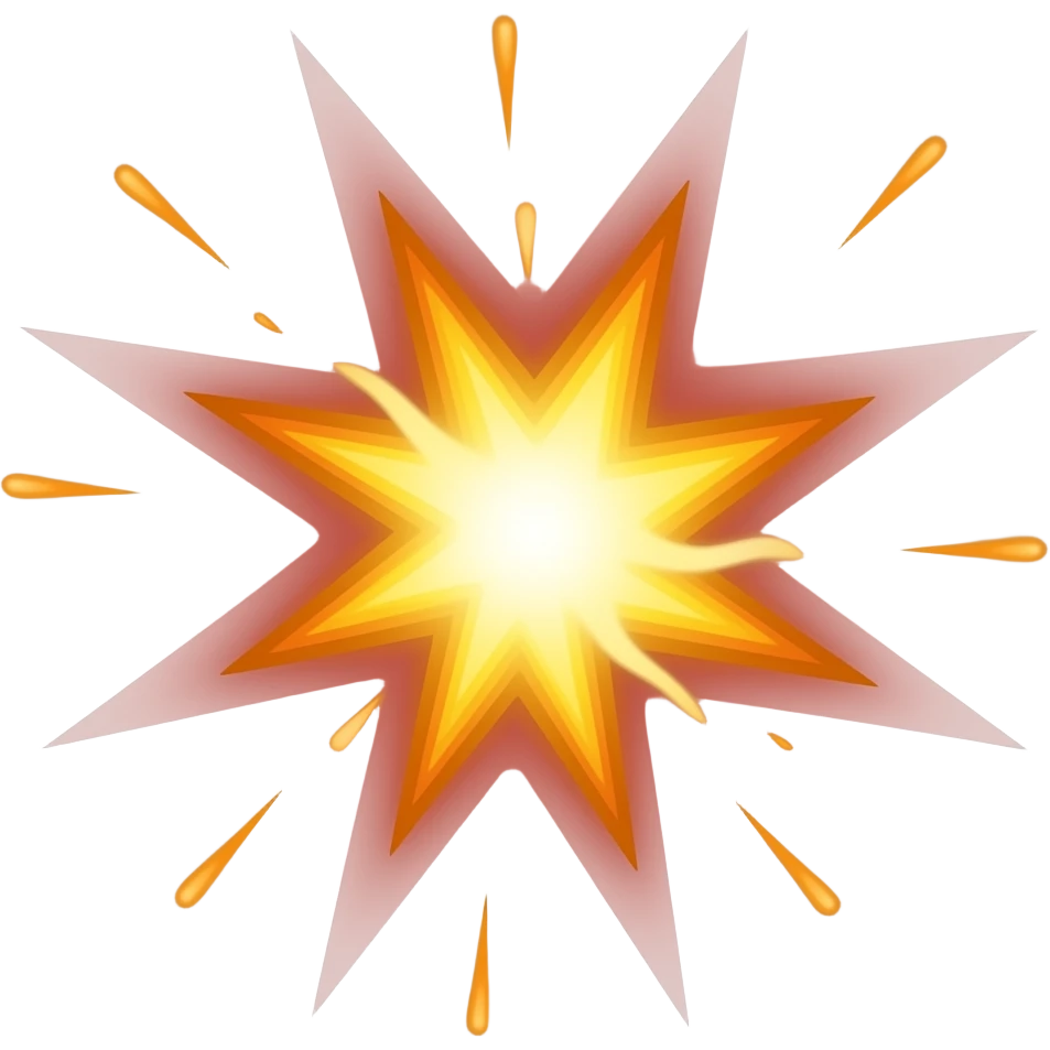 Static electricity emoji