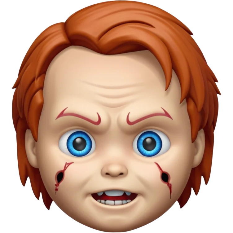 Un emojin de chuky emoji