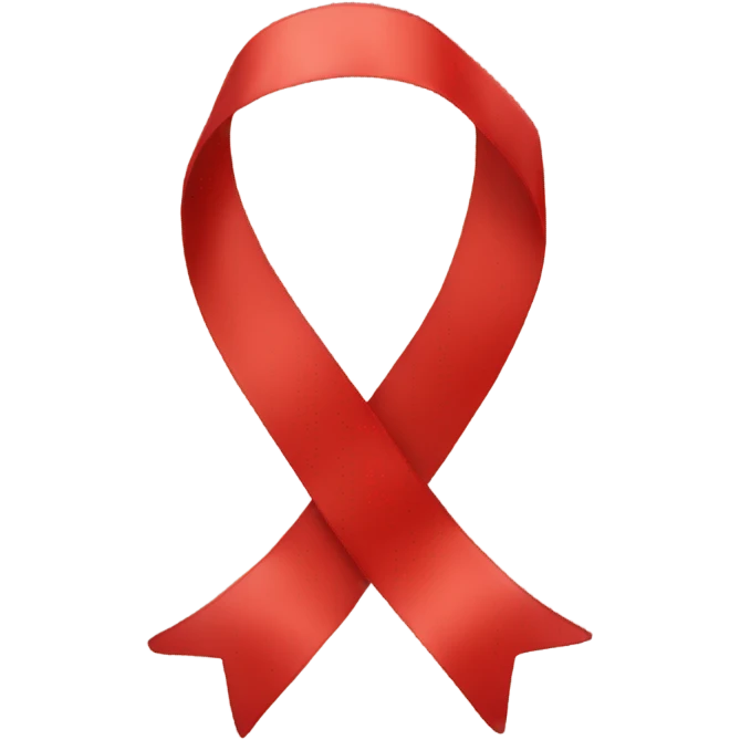 Red ribbon  emoji