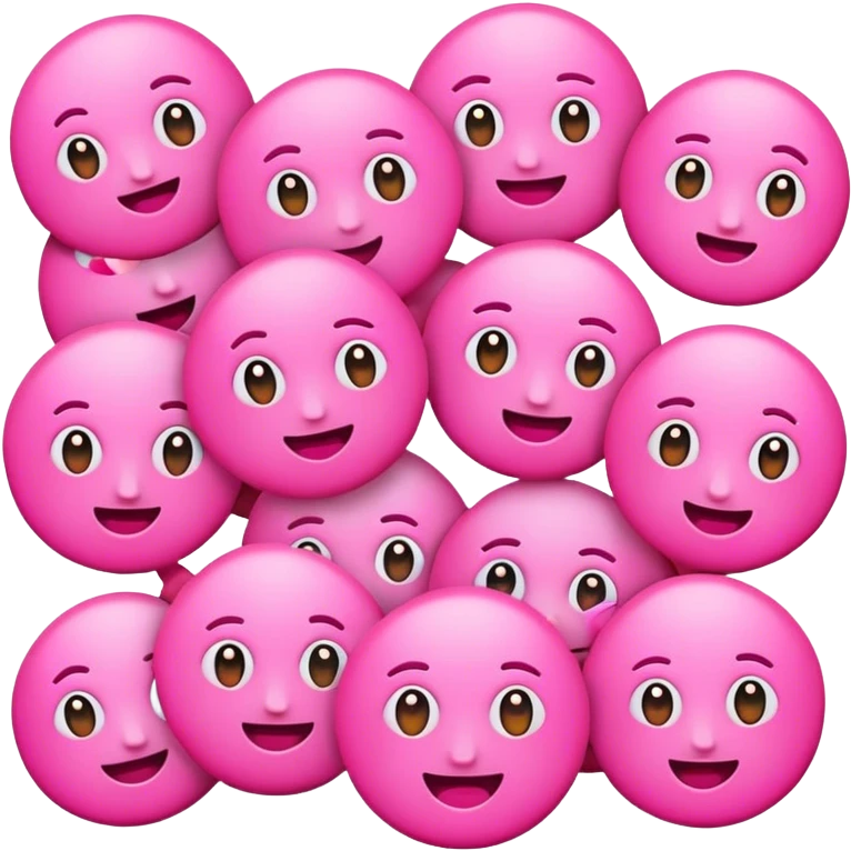 pink emojis emoji
