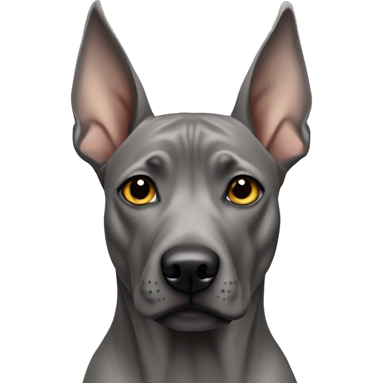 Dog gray Thai Ridgeback emoji